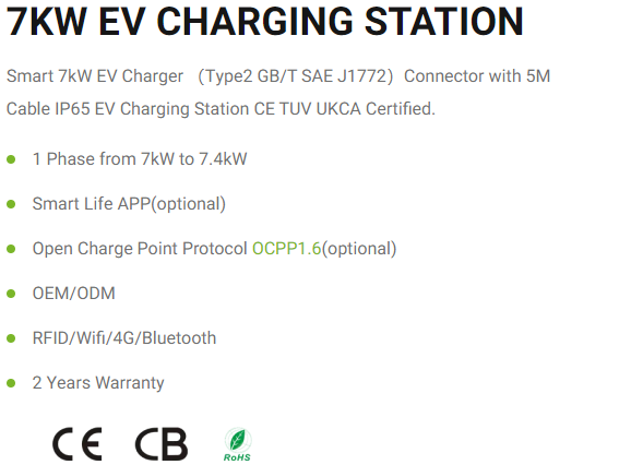 7KW EV CHARGING STATION(图1)